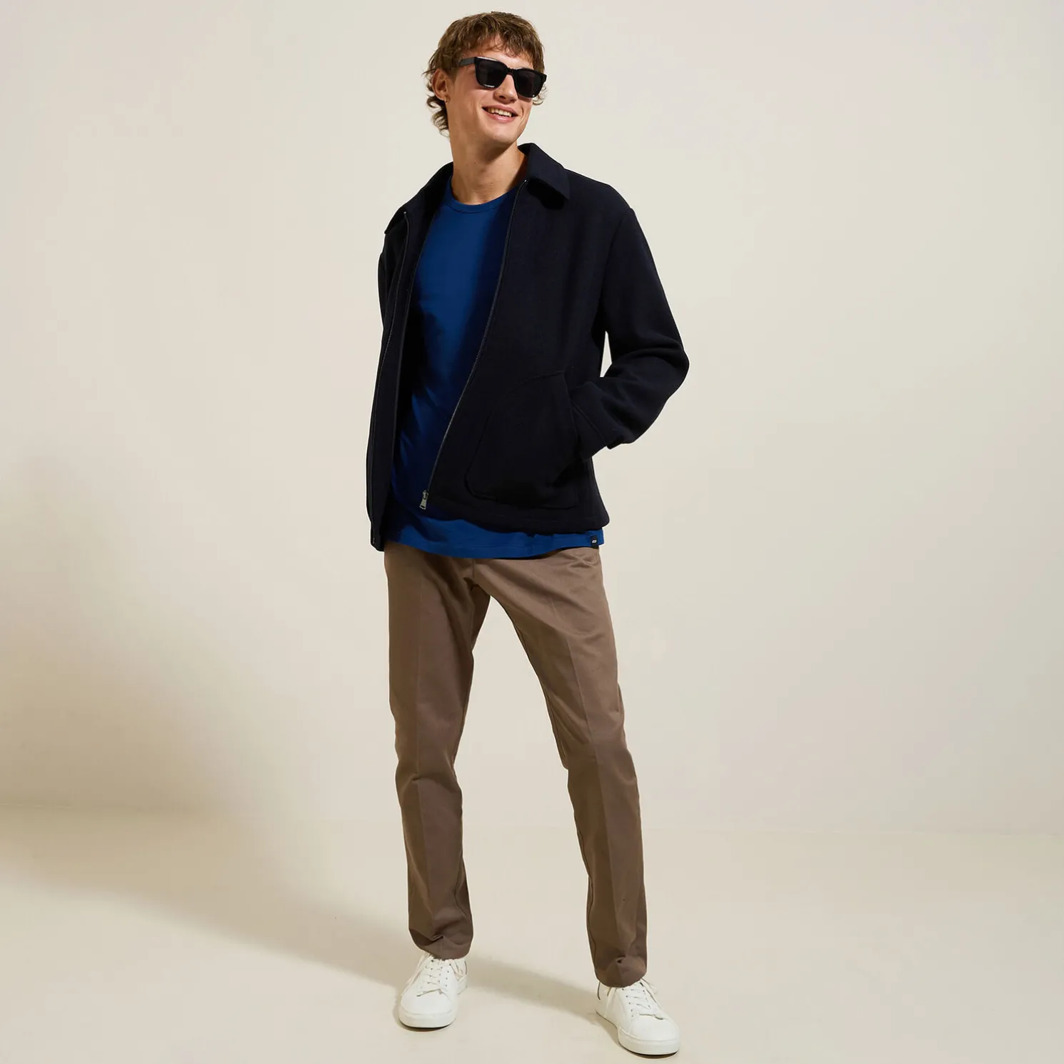 Zacht T-shirt met ronde hals