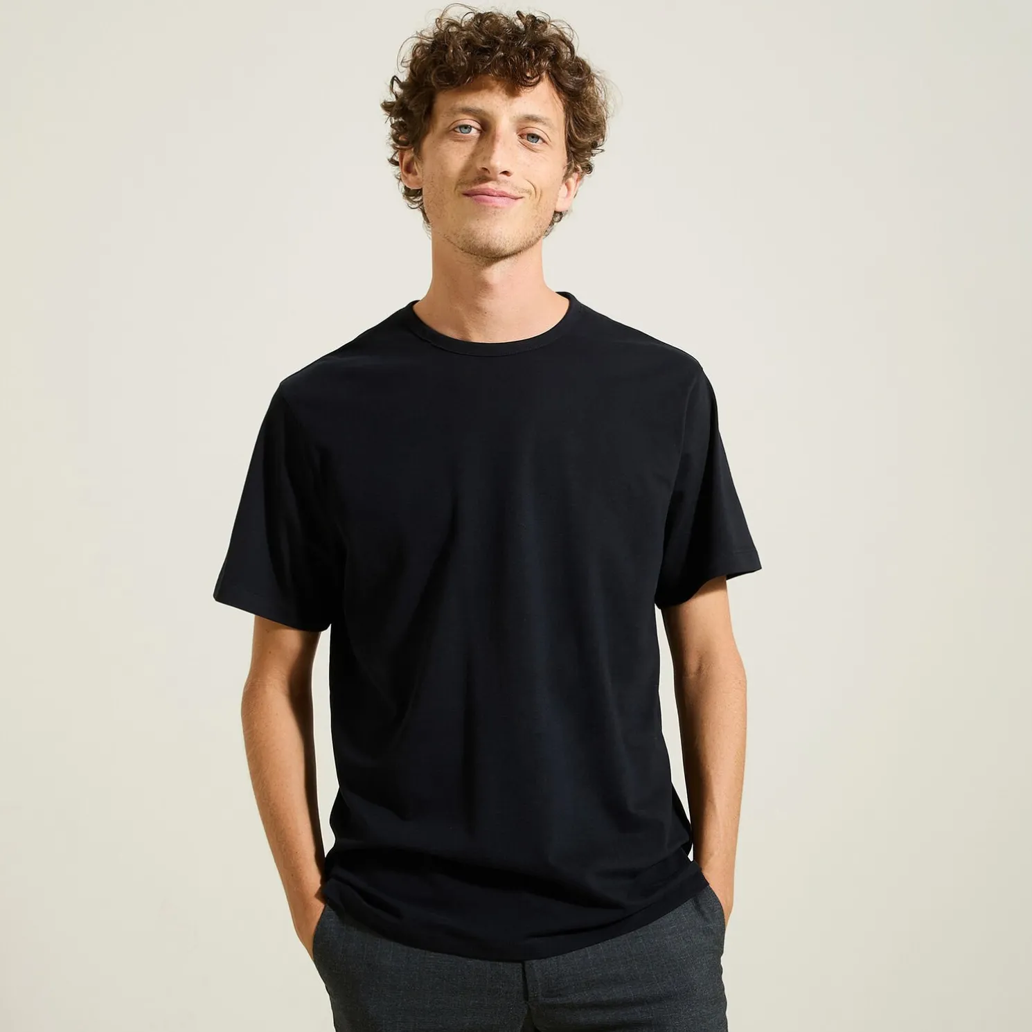 Zacht T-shirt met ronde hals