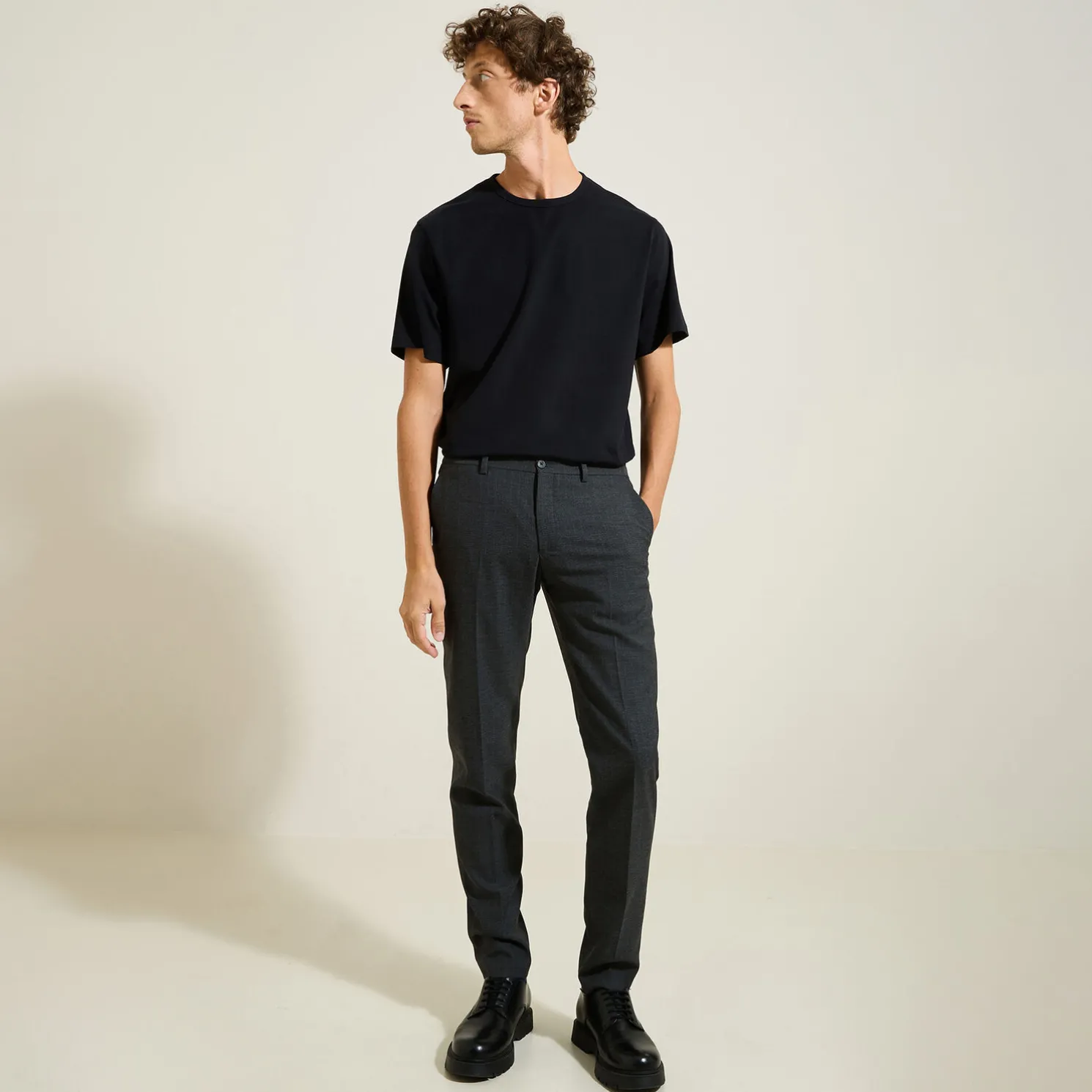 Zacht T-shirt met ronde hals