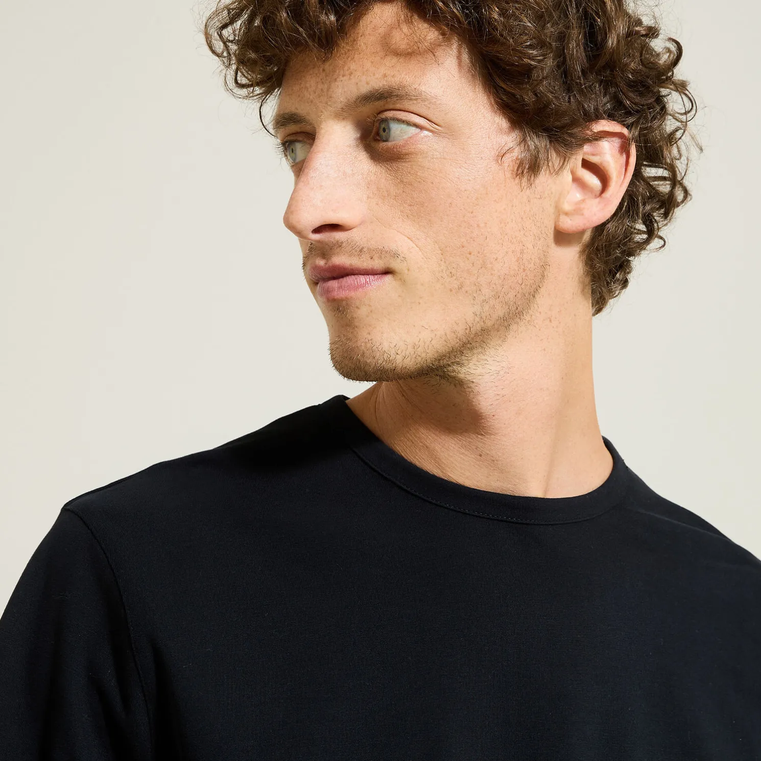 Zacht T-shirt met ronde hals