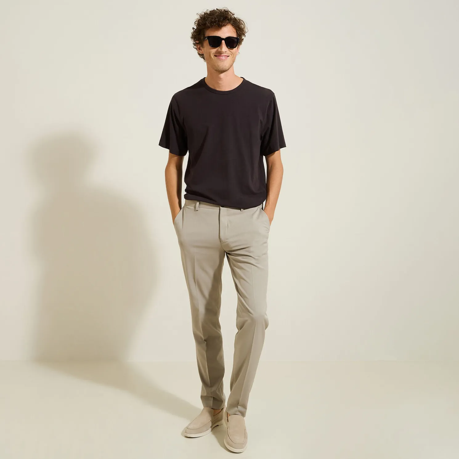 Zacht T-shirt met ronde hals