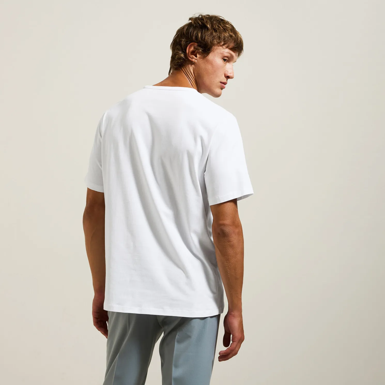 Zacht T-shirt met ronde hals