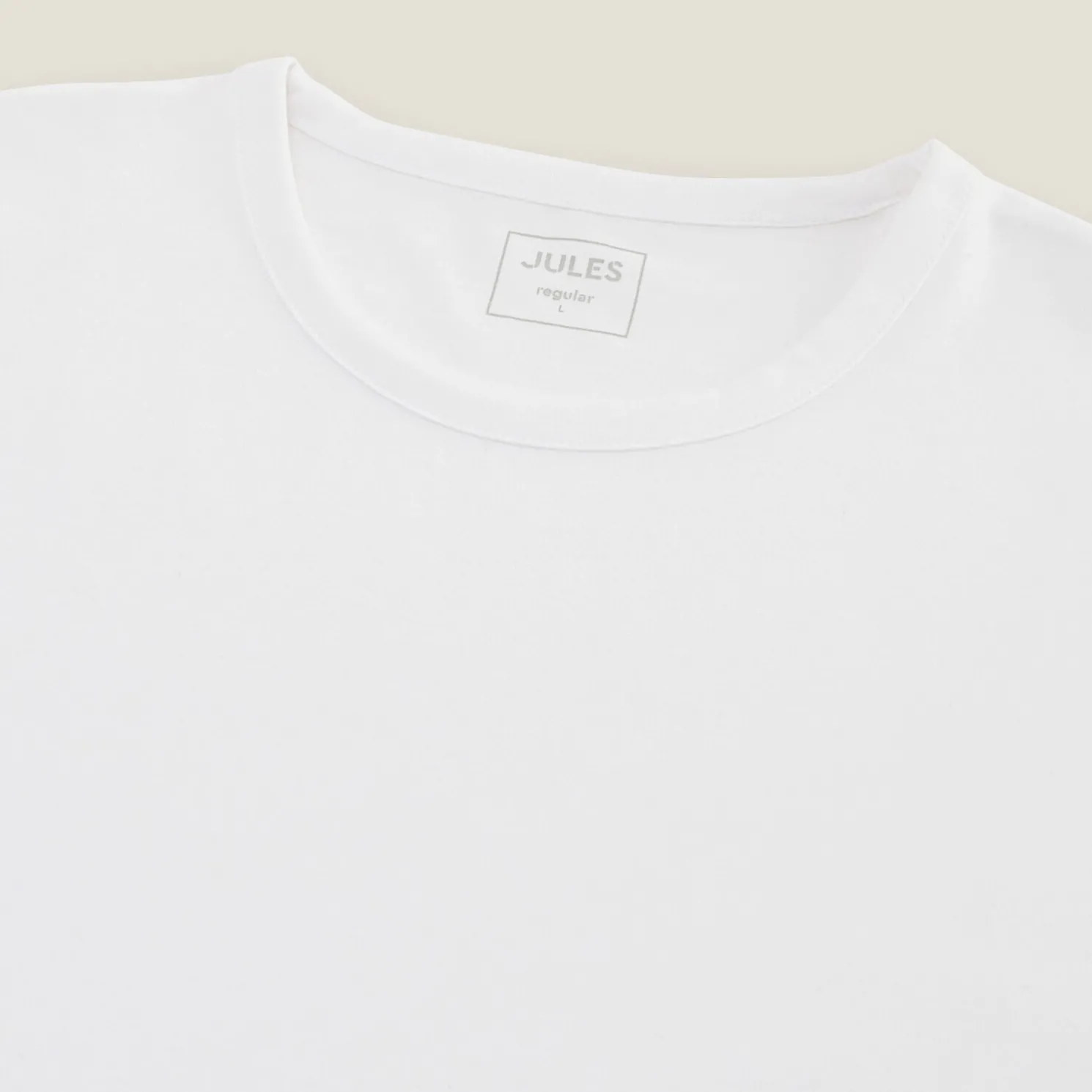 Zacht T-shirt met ronde hals