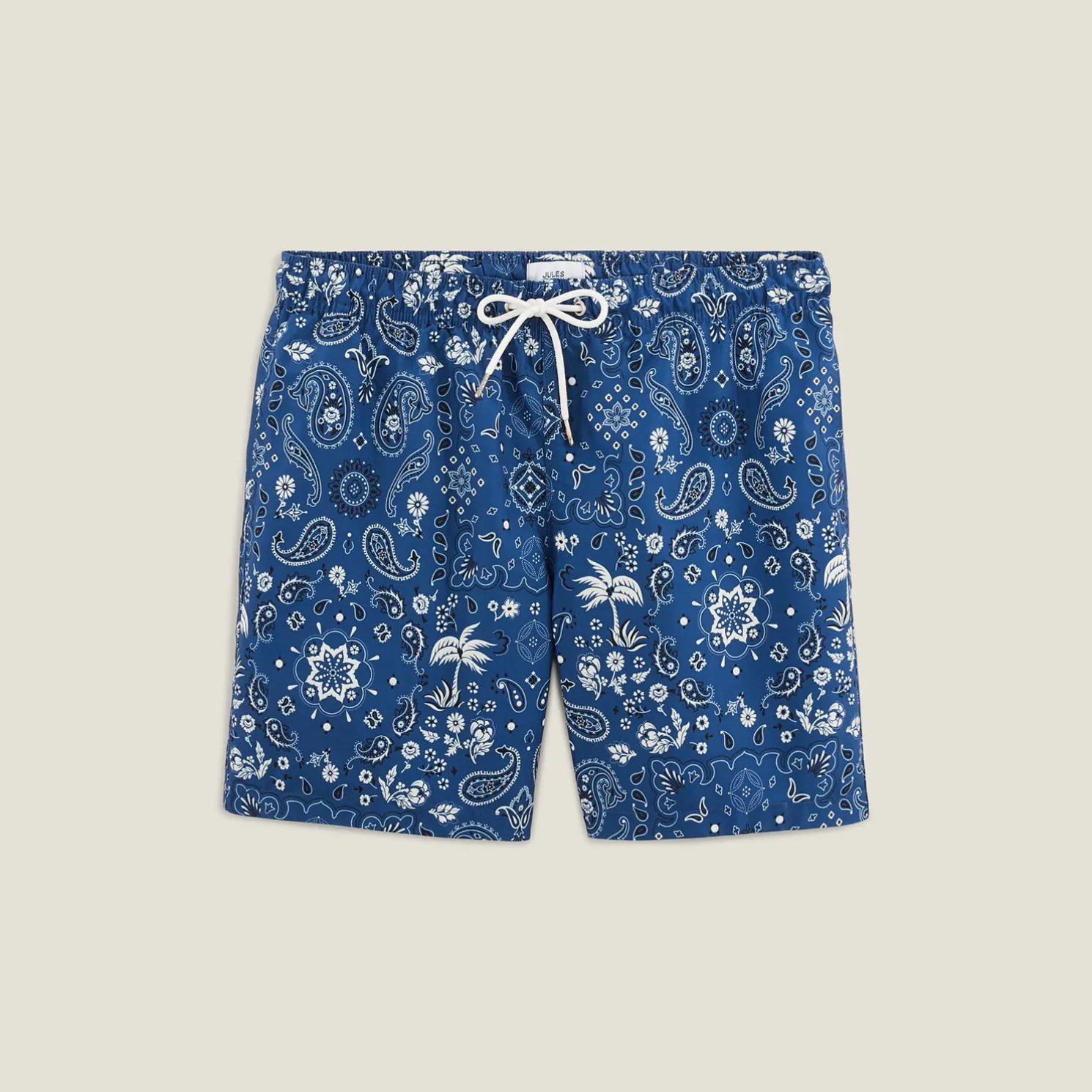 Zwemshort met bandanaprint