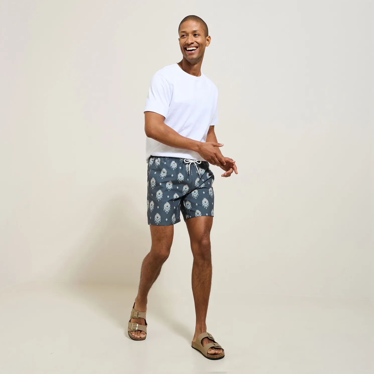 Zwemshort met fantasieprint